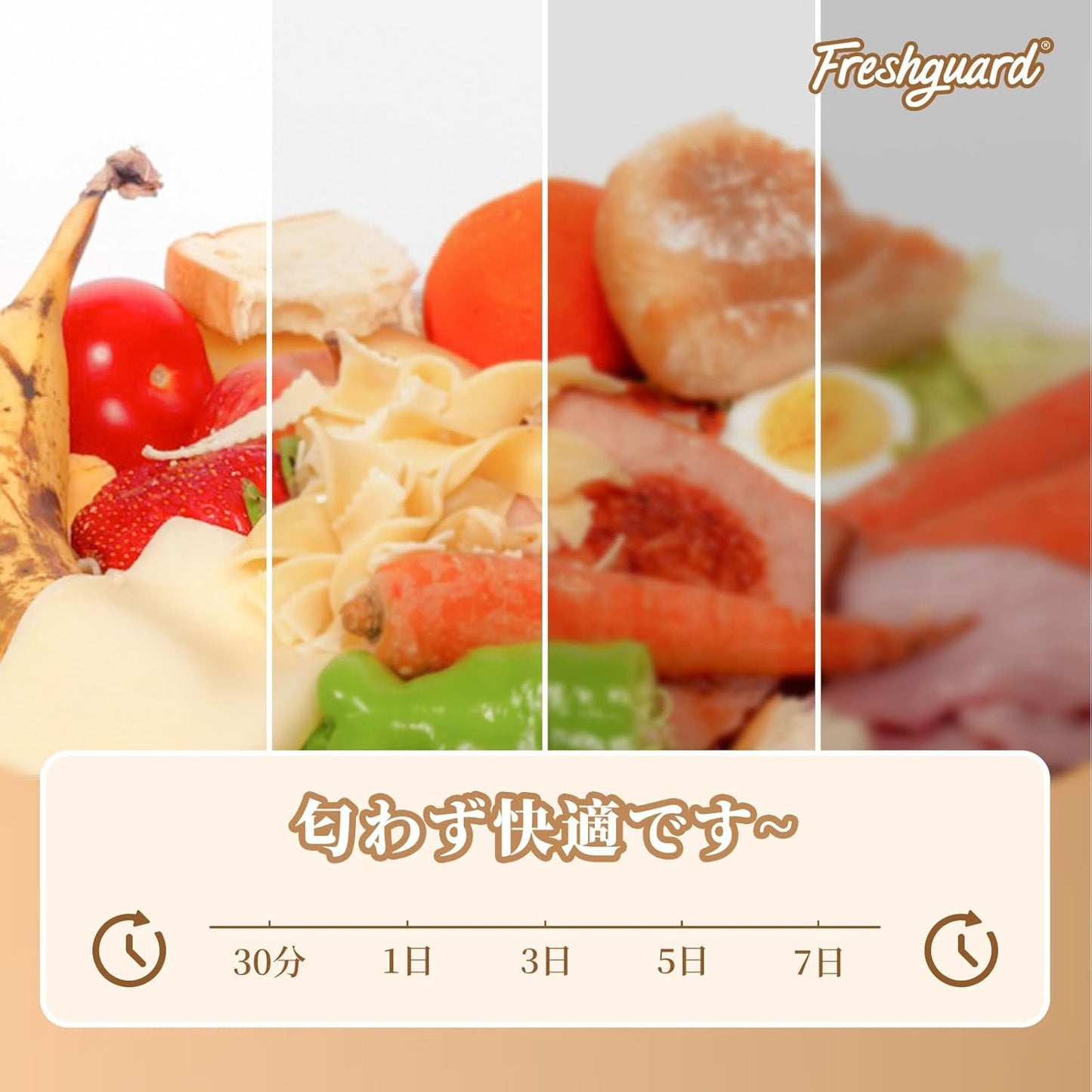 Freshguard 防臭袋 うんちが臭わない袋 S 220枚入 消臭袋 犬うんち処理袋 品質フィルム構造 匂わない袋 徹底消臭 お散歩ウンチ袋 ペット 猫 犬 猫砂処理袋 うんち袋 箱型